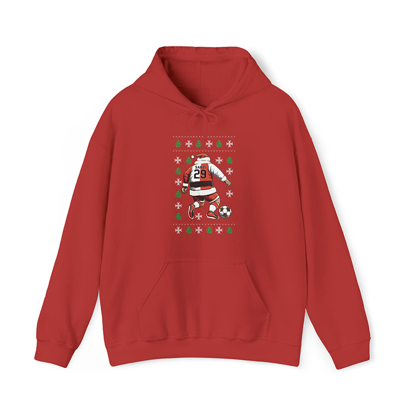 Hoodie relax - Santi 29 Kersttrui - logo voor groot