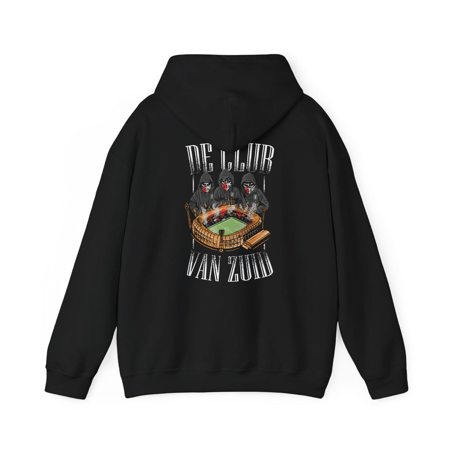 Hoodie relax zwart - De club van Zuid - Kuip