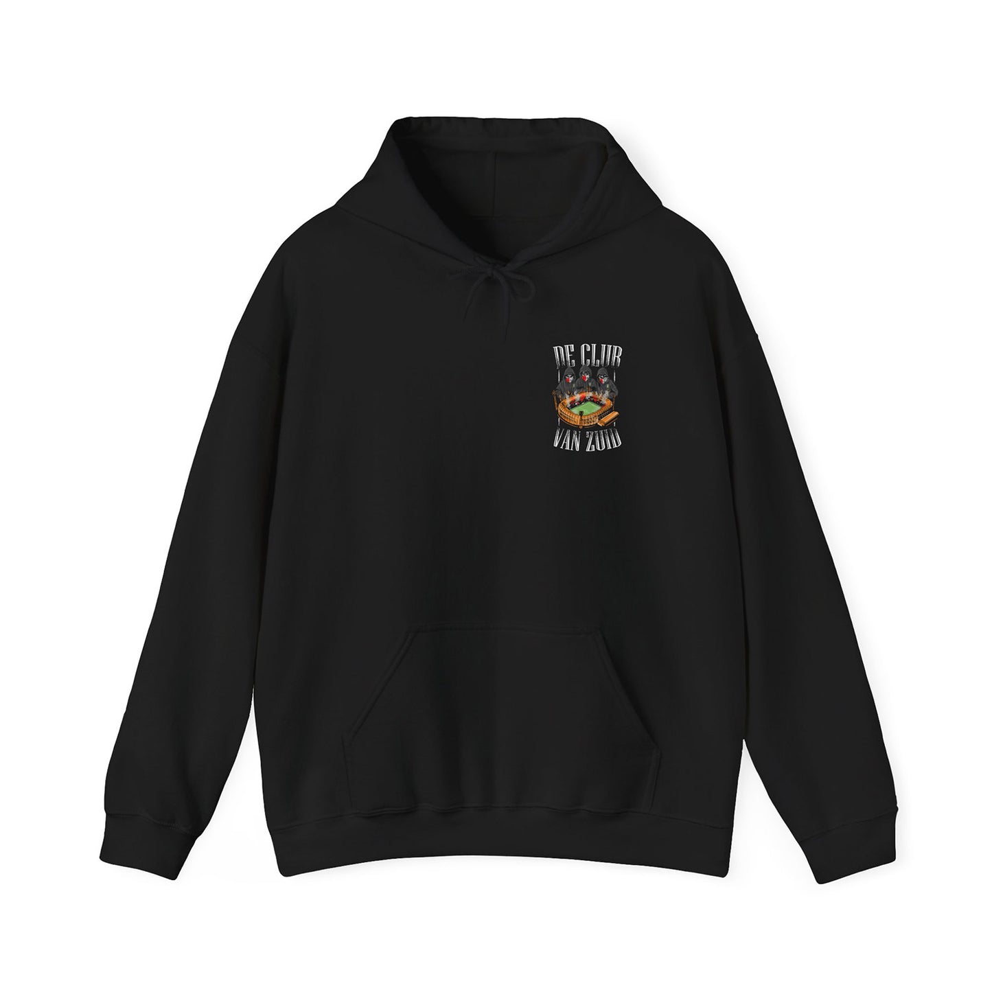 Hoodie relax zwart - De club van Zuid - Kuip