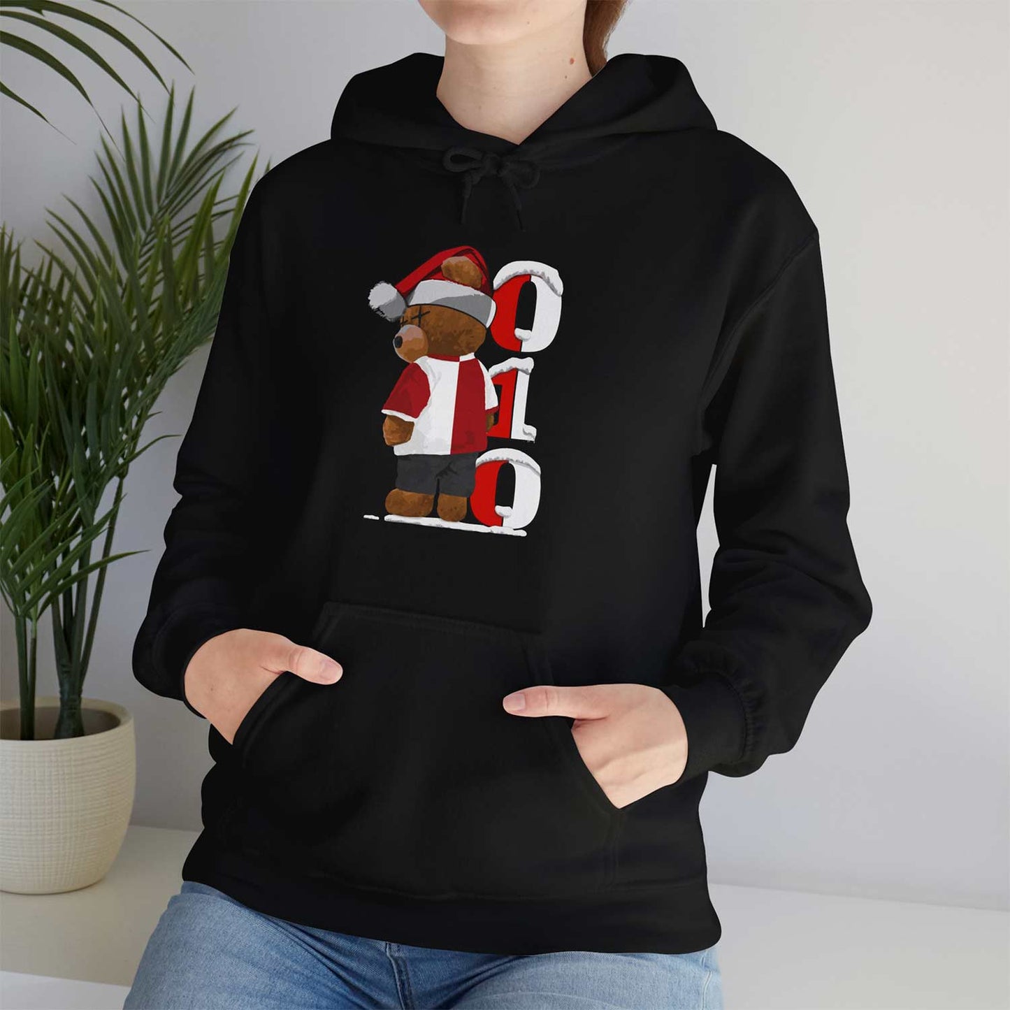 Hoodie relax - Kerst 010 Beer