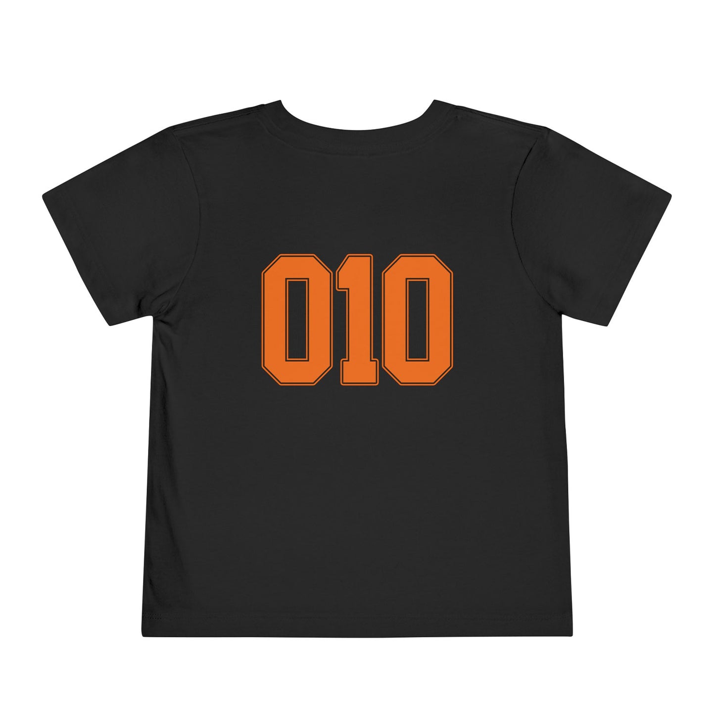 T-shirt regular zwart - kids - 010 ORANJE - Rotterdam EK 2024