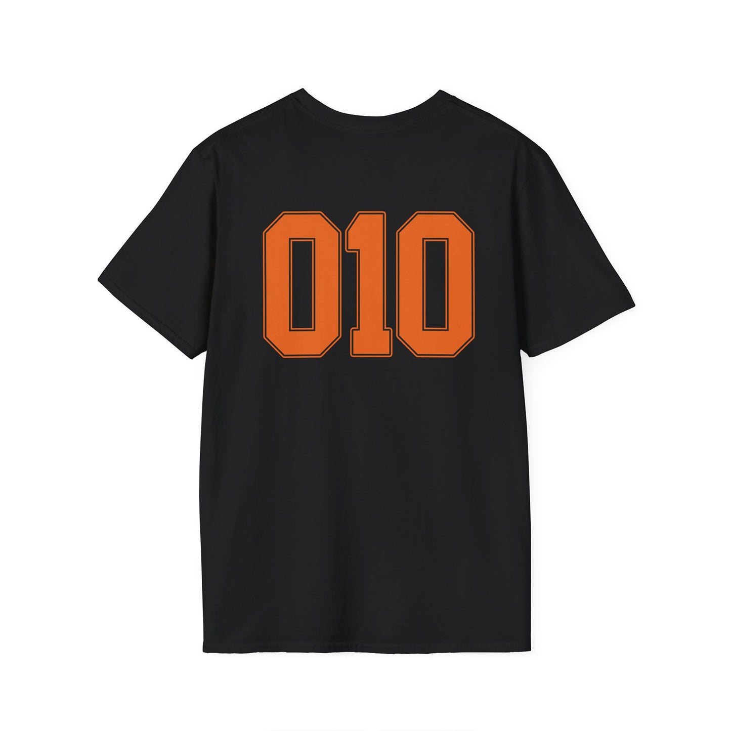 T-shirt regular zwart - 010 ORANJE - Rotterdam EK 2024