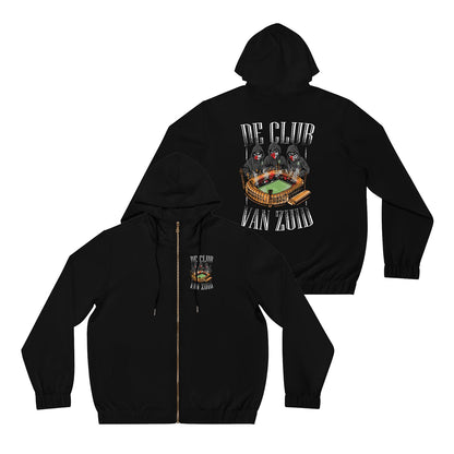 Hoodie met rits relax zwart - De club van Zuid - Kuip